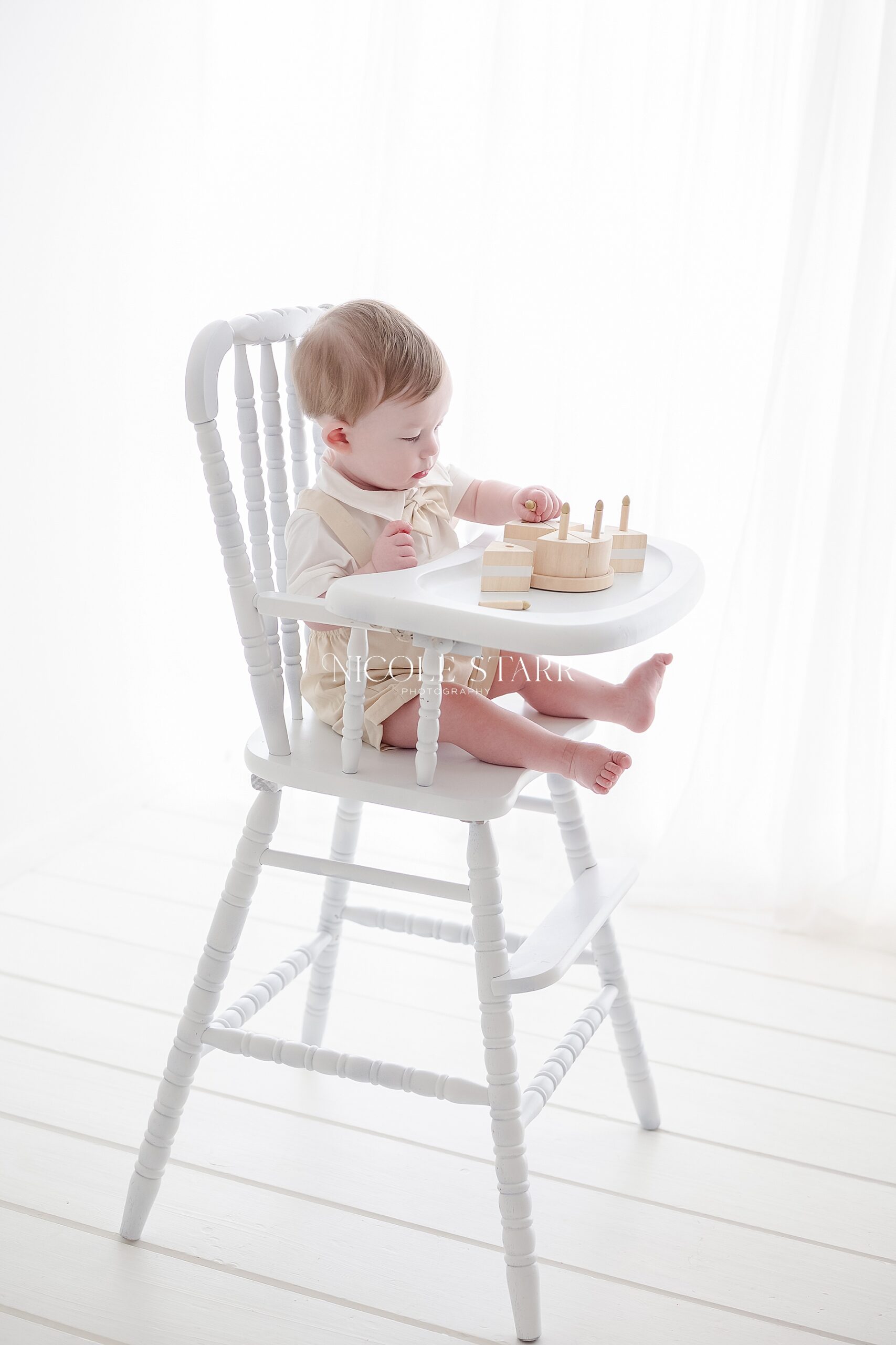 Classic milestone session With Saratoga Springs Baby Photographer