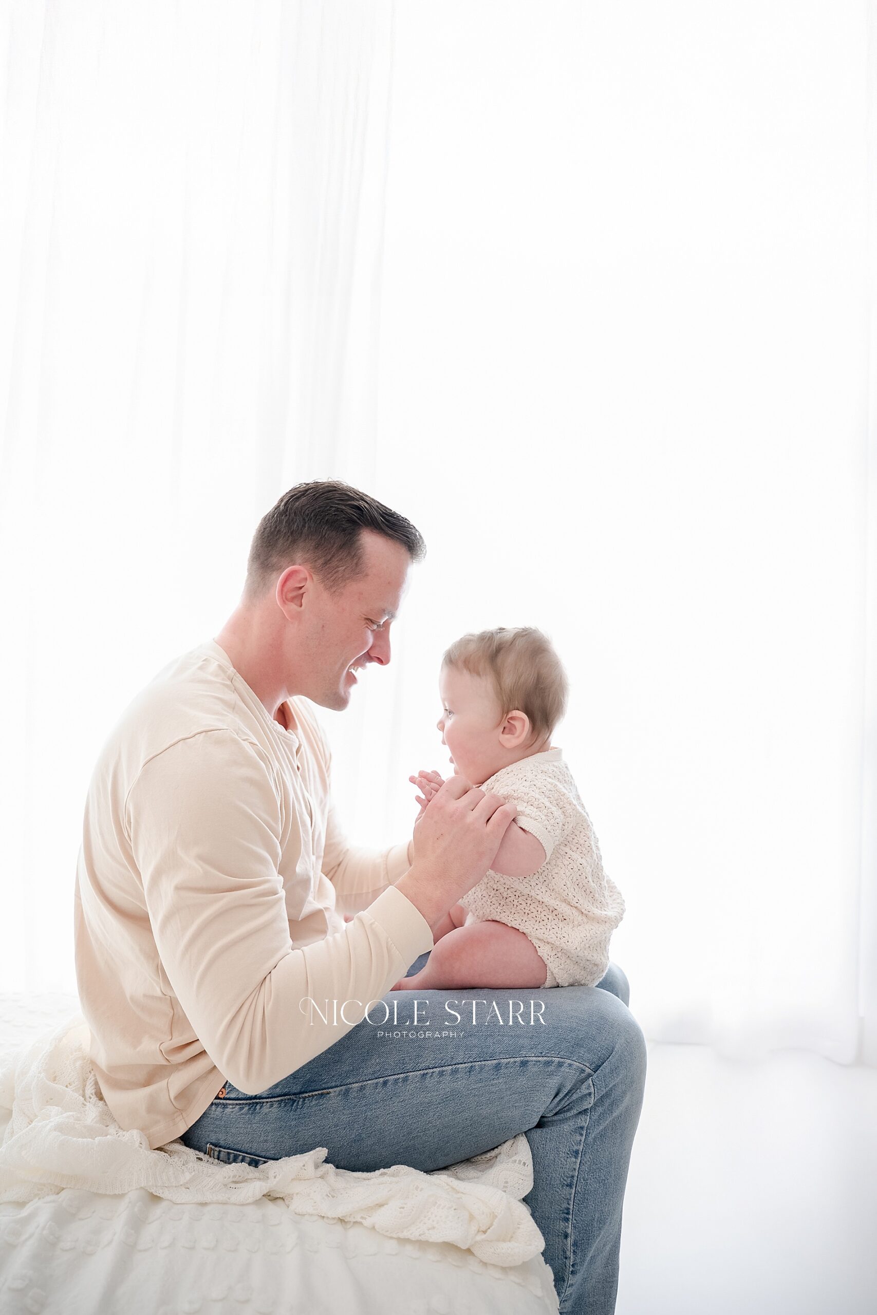 Timeless Family Portraits in our Light and Airy Studio