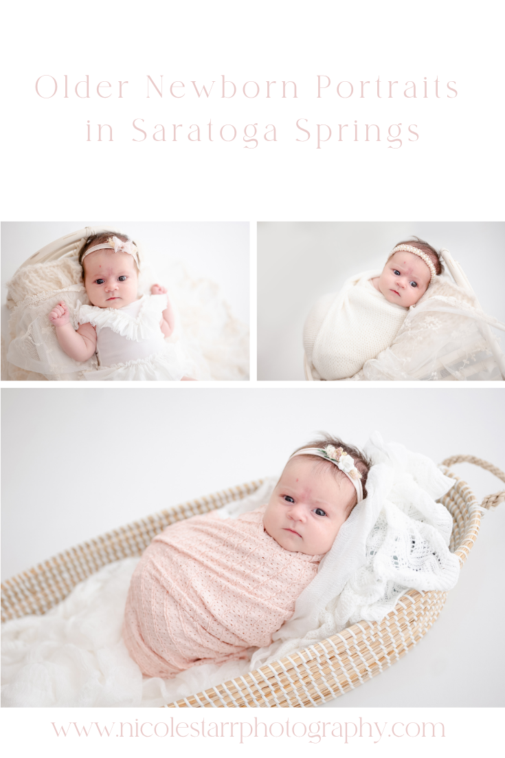  Older Newborn Portraits in Saratoga Springs
