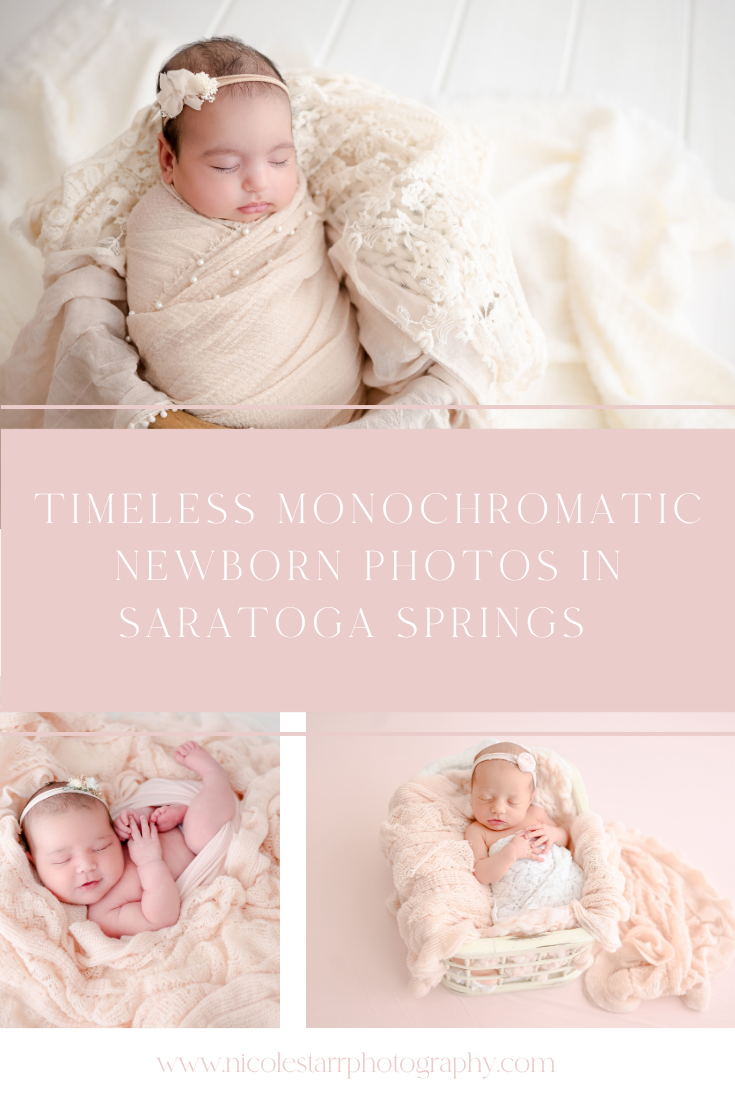 Classic Monochromatic Newborn Portraits