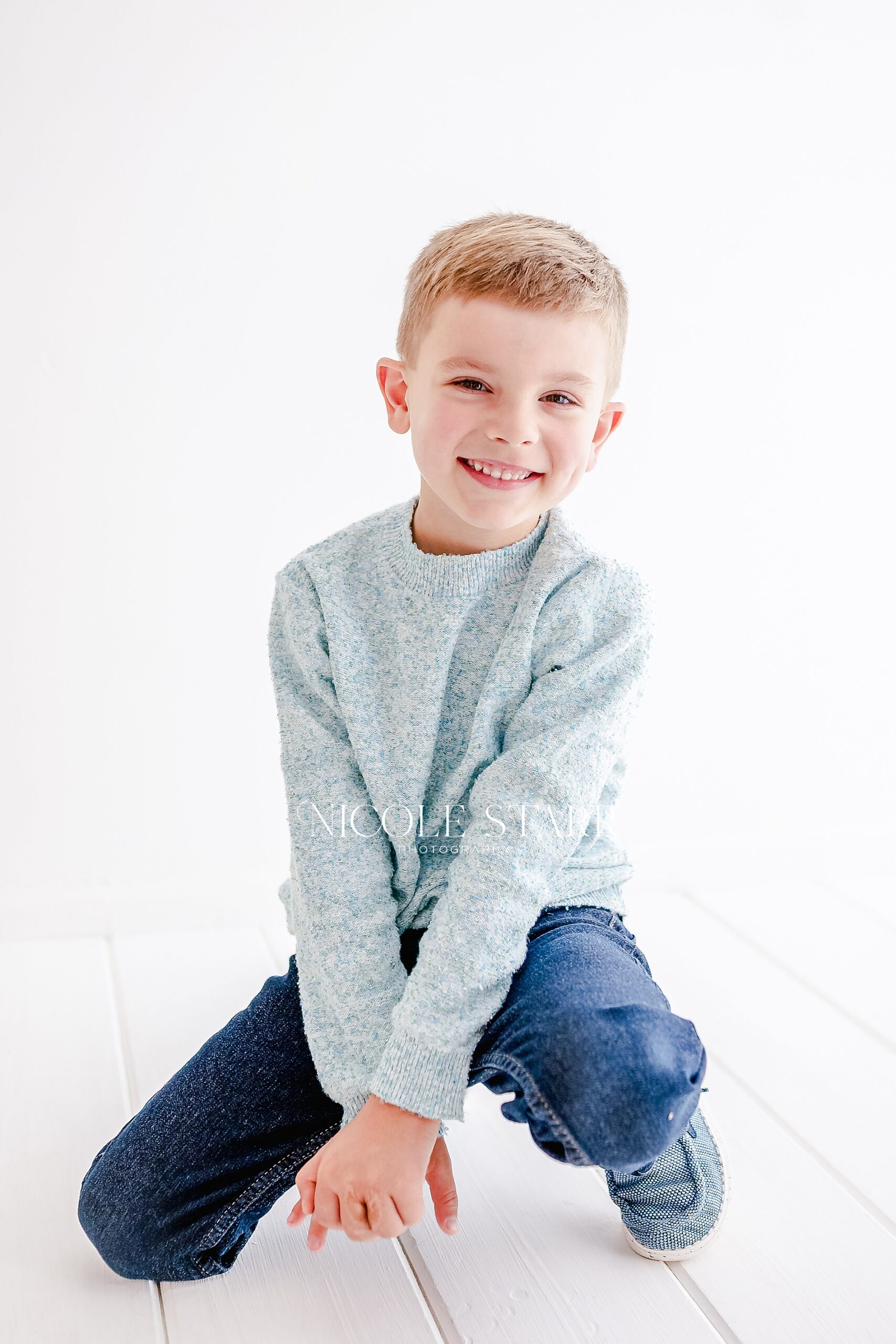 five year old Timeless Studio Portraits