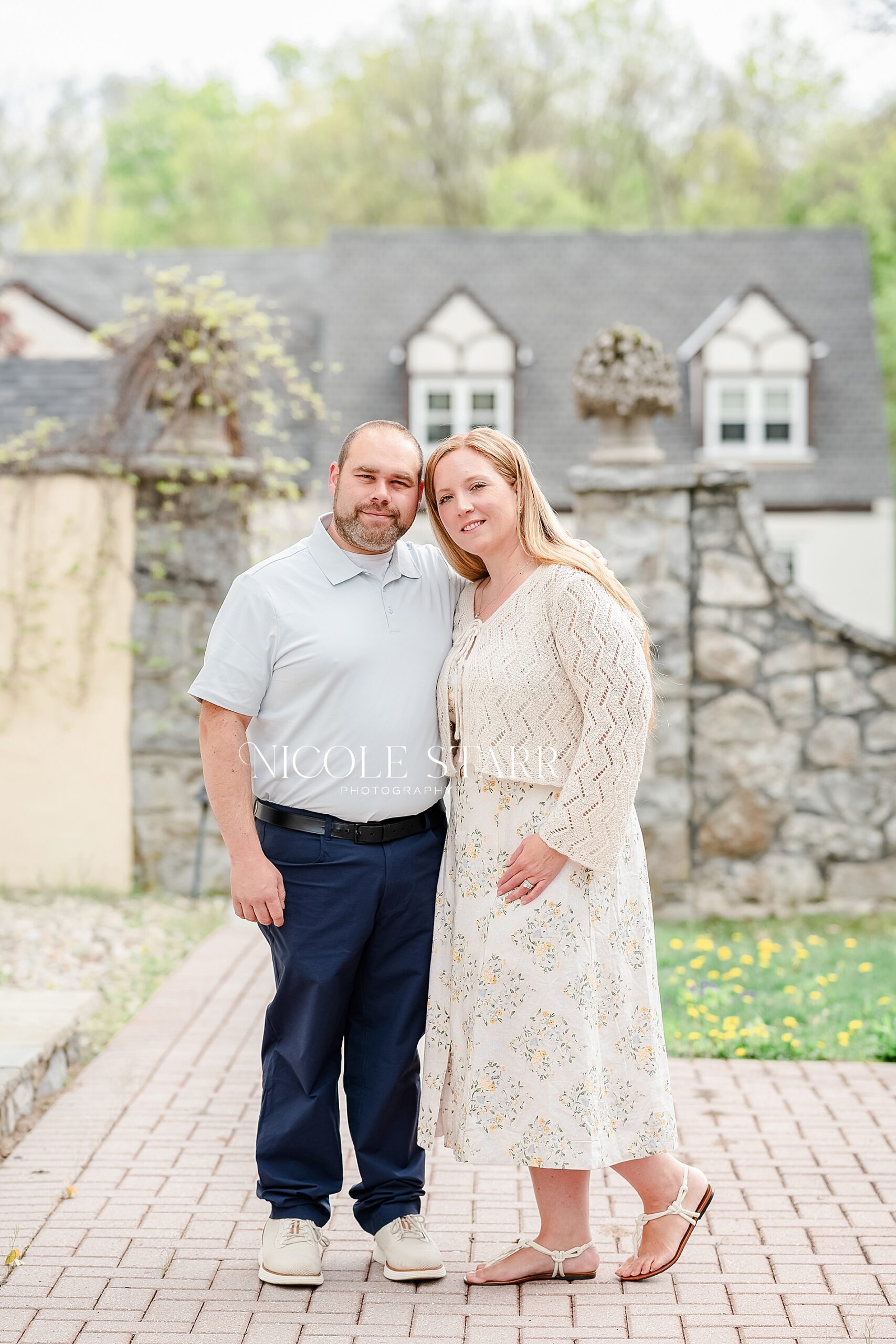 husband and wife at Skidmore College