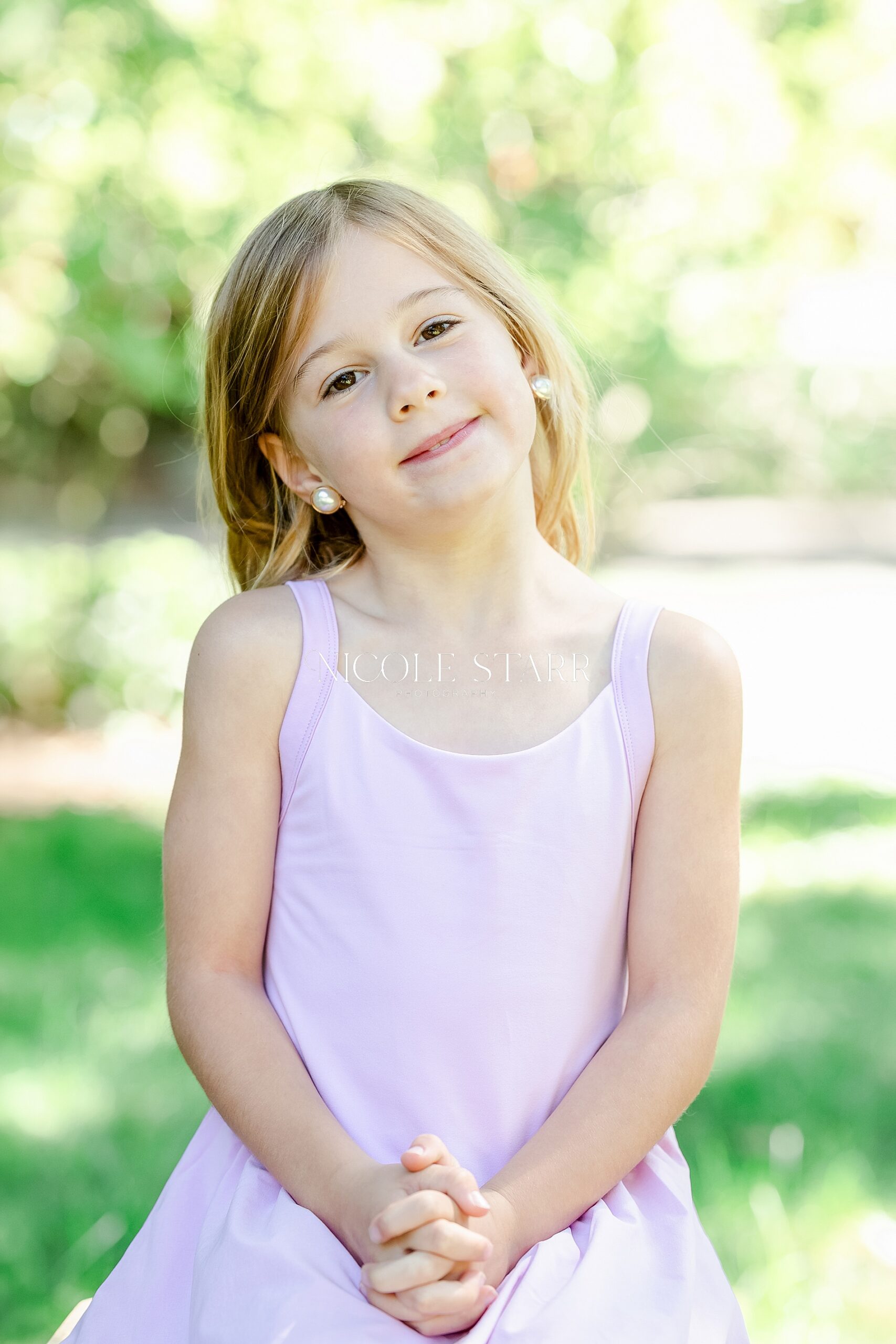 Timeless children's portraits from fresh faces portrait session