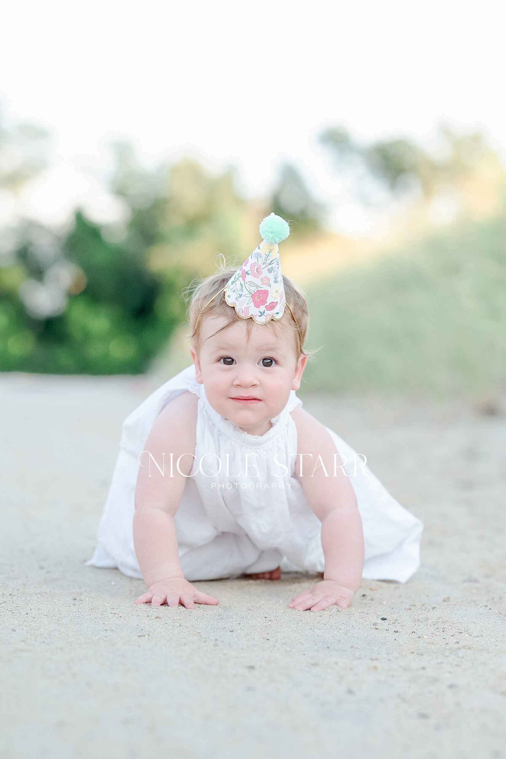 An Extra Special First Birthday Portrait Session at the Beach | Cape Cod Baby Photographer