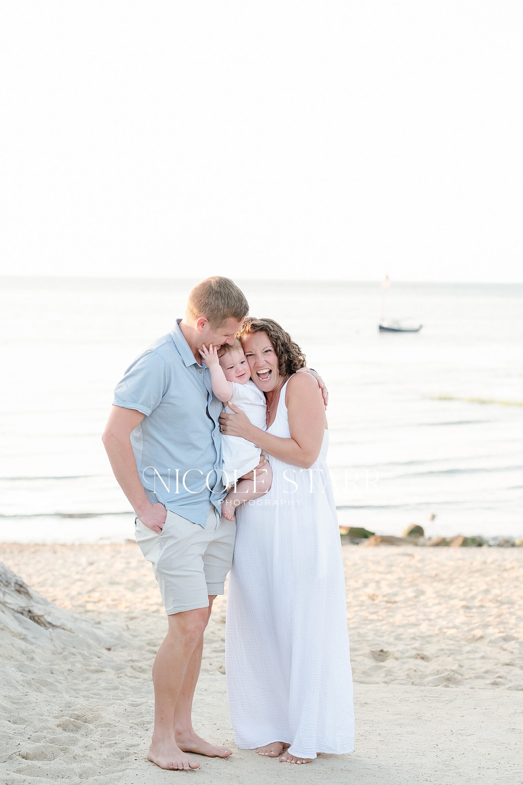 family portraits from Cape Cod First Birthday session