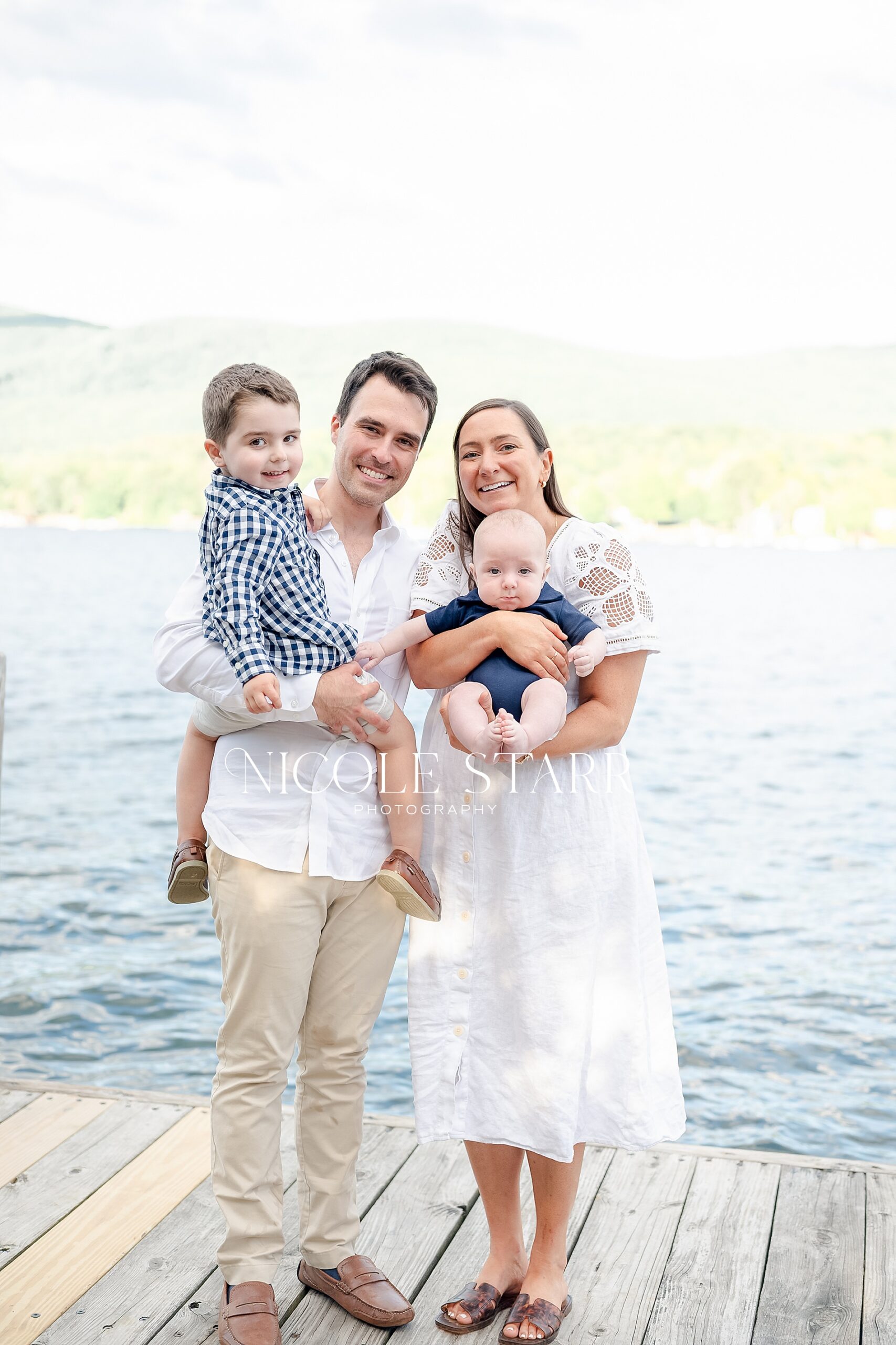family photos from Multigenerational Family Portrait Session on Lake George