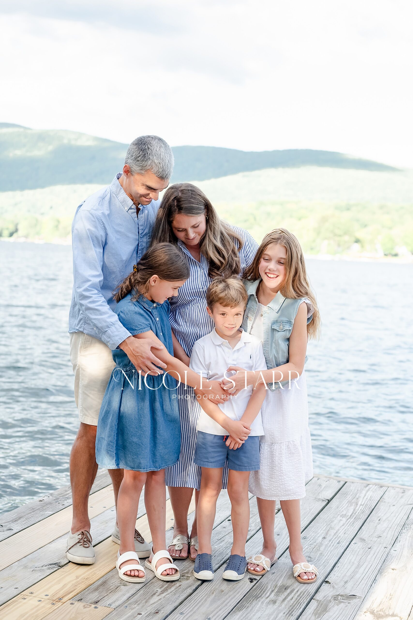 family portraits at Lake George