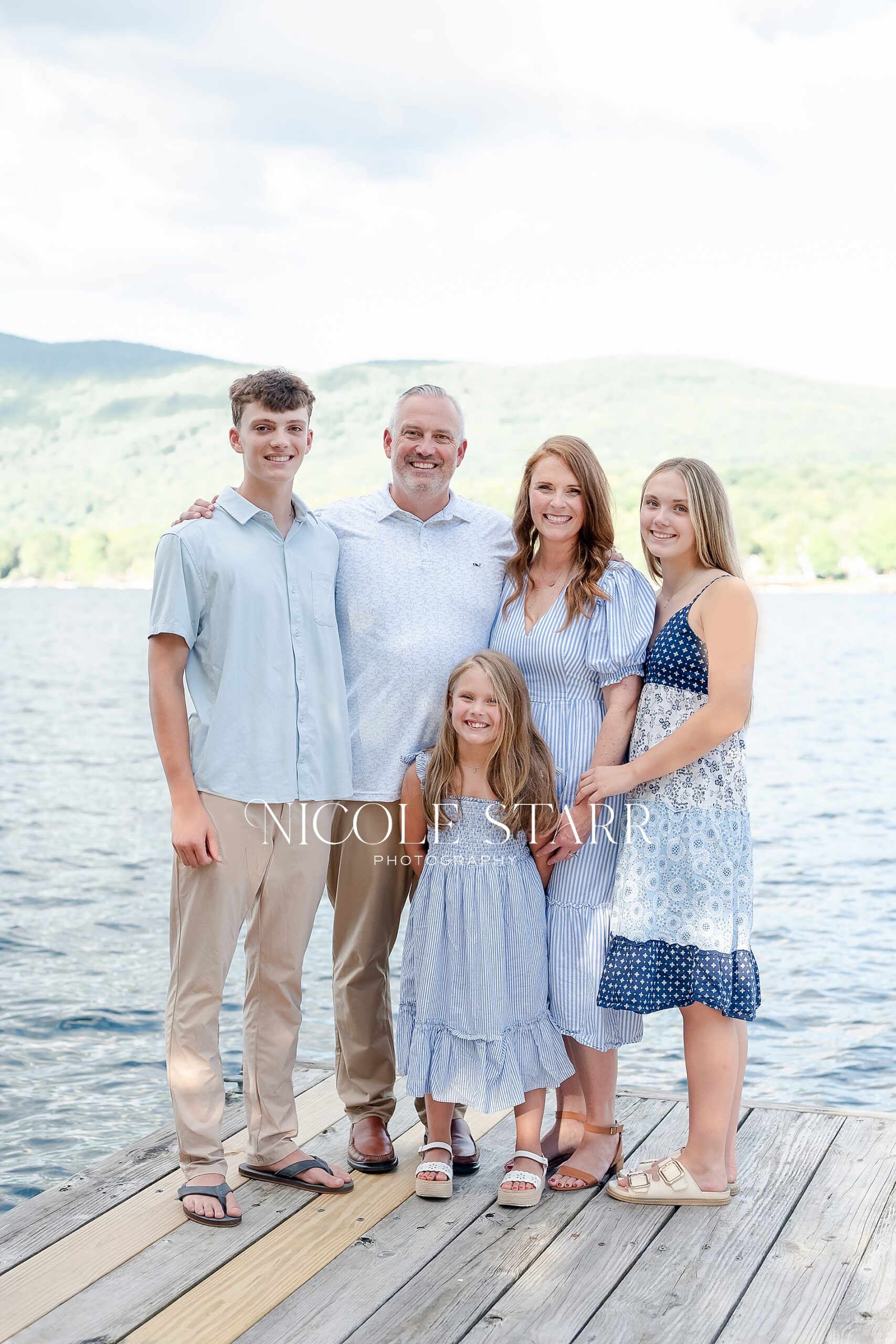 family portraits from Multigenerational Family Portrait Session on Lake George