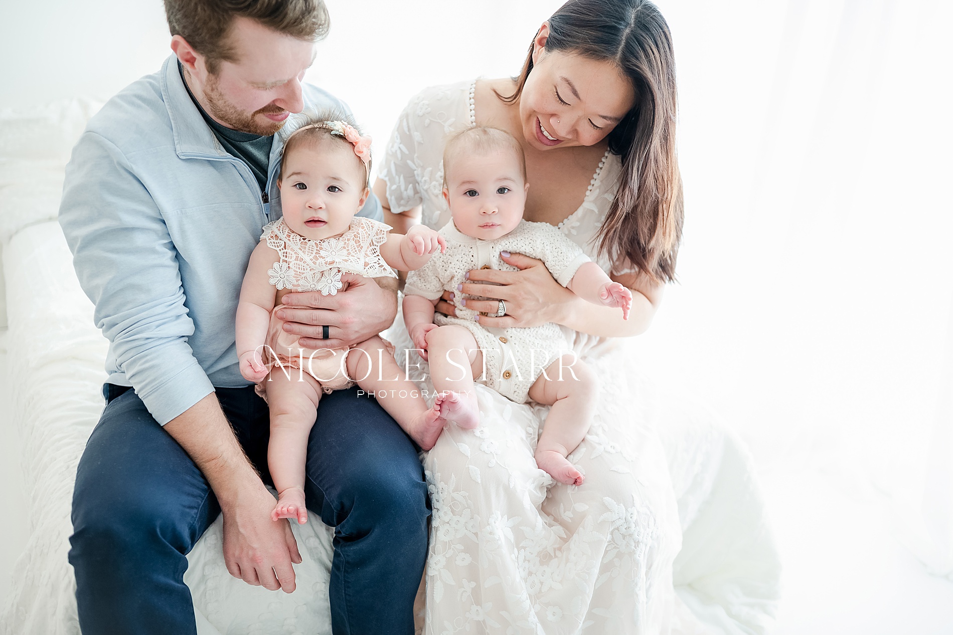 parents with their twins